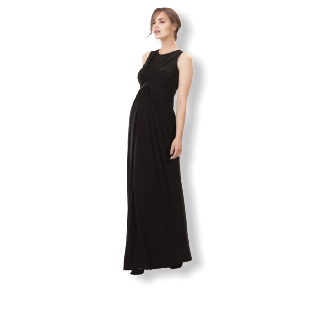 Isabella Oliver Florence Maternity Gown in Black
